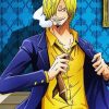 Sanji Black Leg paint by number