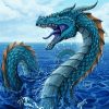 Sea Serpent Leviathan paint by numbers