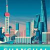 Shanghai Poster paint by number