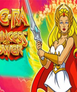 She Ra And The Princesses Of Power paint by number