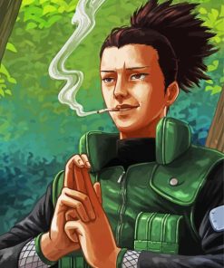 Shikamaru Nara paint by number