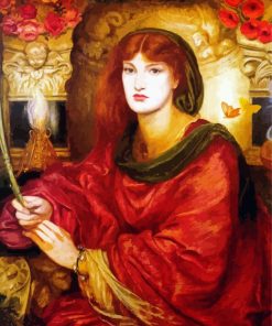 Sibylla Palmifera Rossetti paint by number