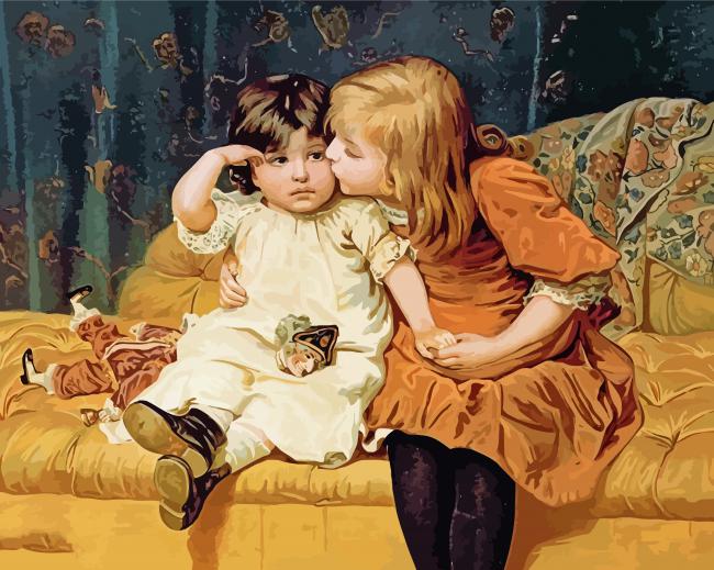 Sisterhood Love paint by numbers