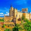 Spain Alcazar De Segovia paint by number