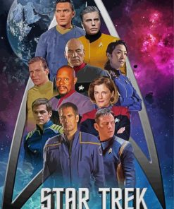 Star Trek Sc Fiction Serie paint by number