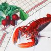 Still Life With Lobster And Radishes paint by numbers