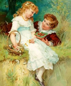 Sweethearts Frederick Morgan paint by numbers