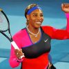 Tennis Player Serena Williams paint by number