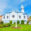 The Blue Church Slovakia paint by number