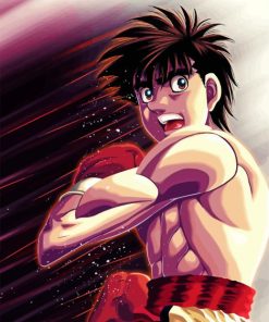 The Boxer Ippo Makunouchi paint by numbers