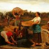 The Colza Harvesting Rapeseed paint by numbers