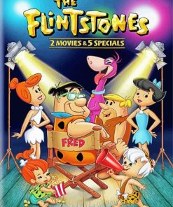 The Flintstones Animation Poster paint by numbers