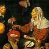 Diego Velazquez Women Cooking eggs paint by numbers