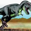 Mad T Rex Dinosaur Animal paint by numbers