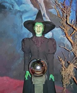 The Wicked Witch Of The West paint by numbers