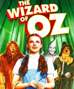 The Wizard Of Oz Fantasy Film paint by numbers