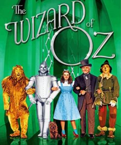 The Wizard Of Oz Poster paint by numbers