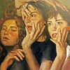 Three Weird Women paint by number