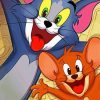 Tom And Jerry Cartoon paint by number