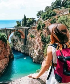 Travel To Fiordo Di Furore Praiano paint by numbers