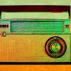 Vintage Radio paint by number