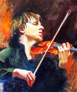 Violin Player Art paint by number