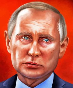 Vladimir Putin Illustration paint by number