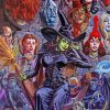 Wicked Witch Of the West paint by numbers