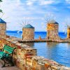 Windmill Of Chios paint by numbers