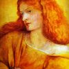 Woman In Yellow Rossetti paint by number