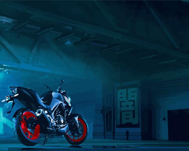 Yamaha MT paint by number