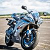 Yamaha R6 Motorcycle paint by number