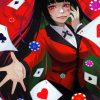 Yumeko Jabami Kakegurui paint by numbers