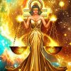 Zodiac Libra Art paint by numbers