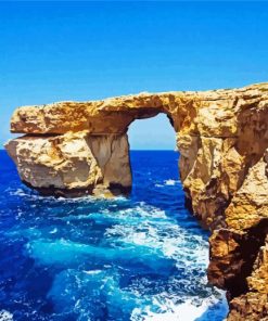 Azure Window Gozo paint by numbers