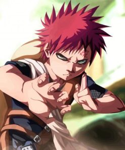 Gaara Anime paint by numbers