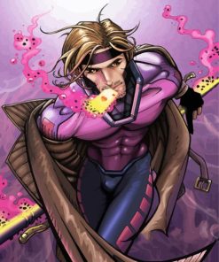 Gambit Anime paint by numbers