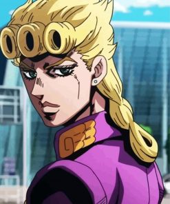 Giorno Giovanna Anime paint by numbers