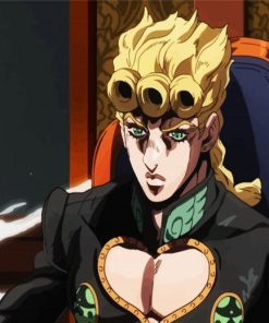 Giorno Giovanna Manga Anime paint by numbers