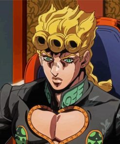 Giorno JJBA Anime paint by numbers