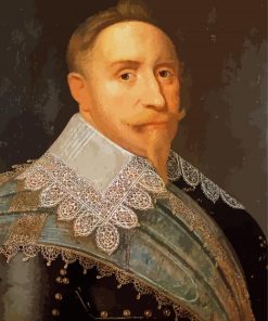 Gustavus Adolphus paint by numbers