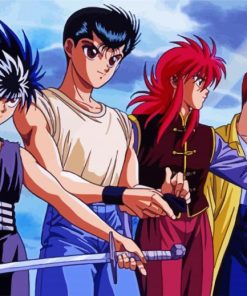 Hakusho Anime paint by numbers