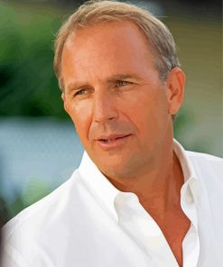 Kevin Costner paint by numbers