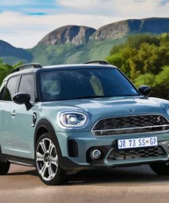 Minicooper Car paint by numbers