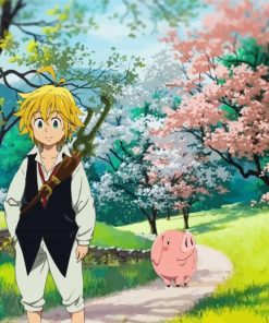 Anime Nanatsu No Taizai paint by numbers