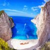 Aesthetic Navagio Zakynthos paint by number