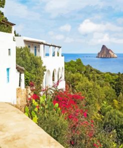 Aesthetic Panarea Sicilia paint by number