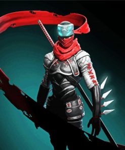 Aesthetic Shinobi paint by number