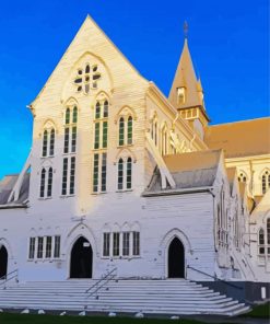 St George S Cathedral Guyana paint by numbers