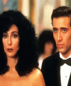 Moonstruck Movie Characters paint by numbers